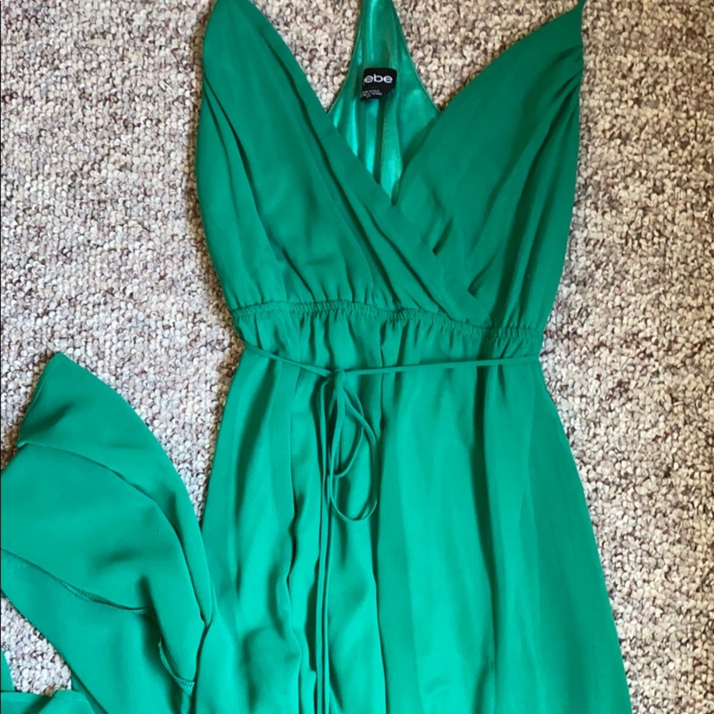 Green Maxi Bebe Dress